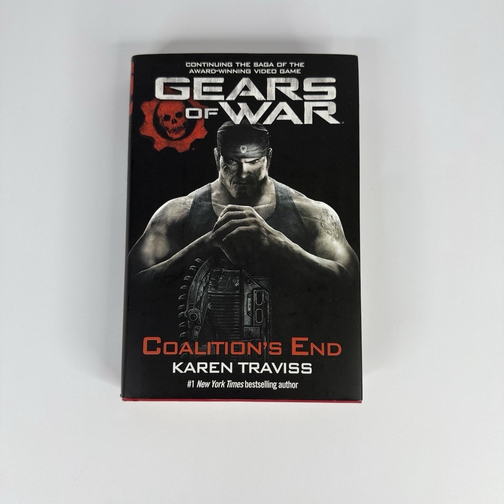 Gears of War Coalitions End Hardcover Book Karen Traviss 1st/1st 2011 DJ